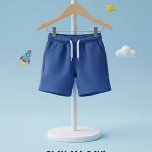 Toddler Blue Play Shorts – Soft, Comfy & Everyday Adventure Wear