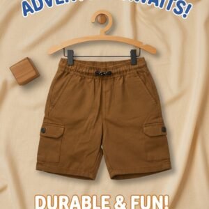 Toddler Cargo Shorts – Durable, Fun & Adventure-Ready