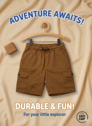 Toddler Cargo Shorts – Durable, Fun & Adventure-Ready