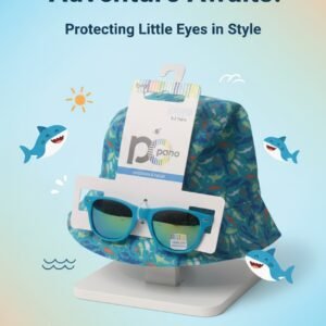 Kids Sun Protection Set – Bucket Hat & Sunglasses for Little Eyes