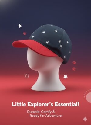 Little Explorer’s Kids Baseball Cap – Fun, Comfy & Adventure-Ready