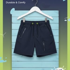 Toddler Black Active Play Shorts – Durable, Comfy & Adventure-Ready