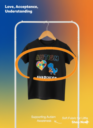 Autism Awareness Kids T-Shirt – Love, Acceptance & Understanding