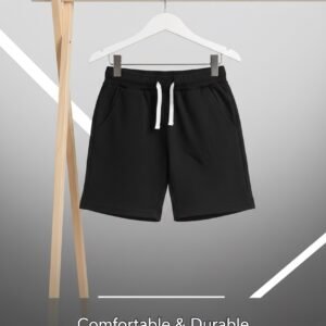 Toddler Black Play Shorts – Comfortable & Durable Everyday Wear