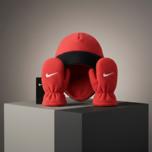 Unisex Toddler Winter Hat & Mittens Set – Warm, Cozy & Cold-Weather Ready