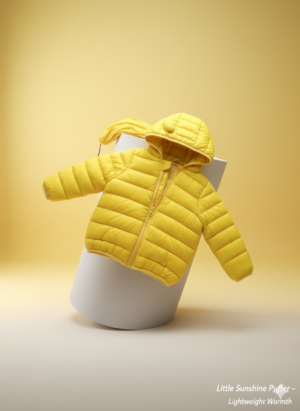 Little Sunshine Hooded Toddler Puffer Jacket