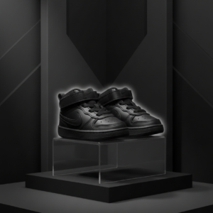 Unisex Kids Black Sneakers – Durable, Comfortable & Everyday Style