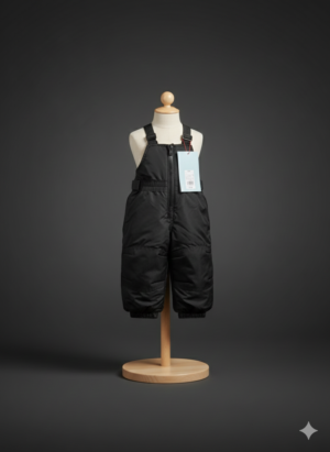 Toddler Winter Puffer Snow Pants Lightweight, Warm & Cozy Cold-Weather Coat