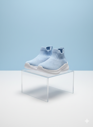 Toddler Knit Sock Sneakers – Lightweight Slip-On Comfort Shoes