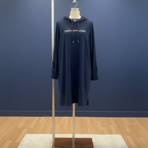 Tommy Hilfiger Women’s Hooded Dress – Casual Comfort & Modern Style