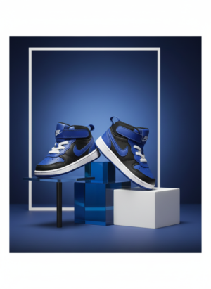 Nike Toddler High-Top Sneakers – Durable, Supportive & Easy Velcro Fit