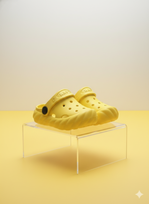 Kids Yellow Classic Clogs – Lightweight, Comfortable, Slip-On Everyday Shoes