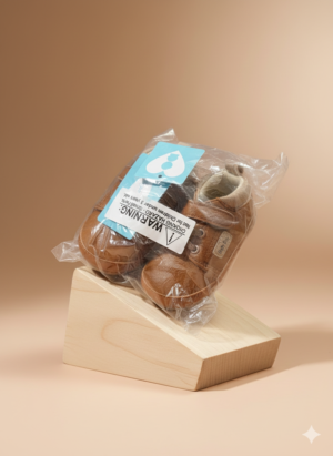 Unisex Baby Soft Sole Boots – Brown | Brand New in Packaging