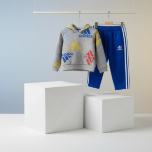 Adidas Toddler Hoodie & Jogger Set – 2-Piece Sport Outfit