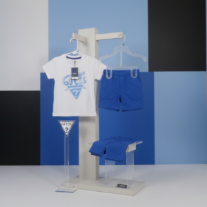 GUESS Toddler Logo Tee & Shorts Set – Classic Designer Style