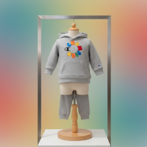 Champion Toddler Hoodie & Jogger Set – Cozy Everyday Outfit