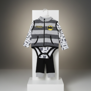 Toddler Superhero-Themed 3-Piece Outfit Set