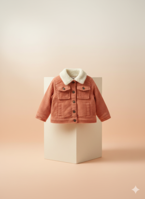 Kids Corduroy Sherpa-Lined Jacket