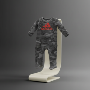 Adidas Baby Camo One-Piece Sleeper Set