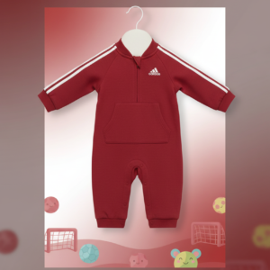 Adidas Baby Logo One-Piece Romper – Soft Cotton Infant Jumpsuit