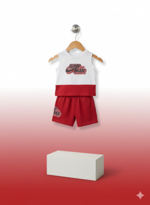 Toddler Boys Jordan Jumpman 2-Piece Outfit – Sleeveless Top & Shorts Set