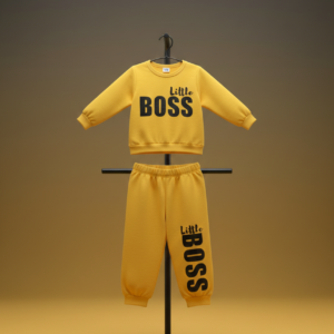 Little Boss Kids Two-Piece Outfit Set