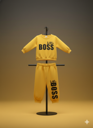 Little Boss Kids Two-Piece Outfit Set