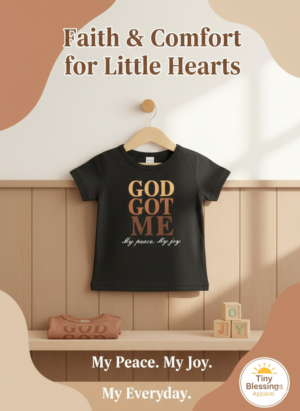 God Got Me – Kids Faith T-Shirt