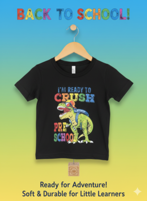 I’m Ready to Crush Pre-School Dinosaur Kids T-Shirt