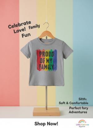 Proud of My Family Kids T-Shirt