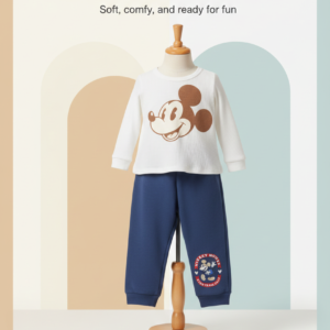 Mickey Mouse Toddler Lounge Set – Long Sleeve Top & Pants