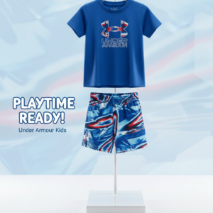 Under Armour Kids Playtime-Ready T-Shirt & Shorts Set