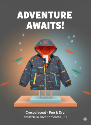 Kids Adventure Hooded Jacket