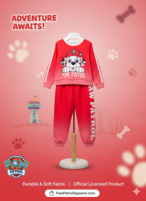 Kids Cartoon Character Tracksuit Set