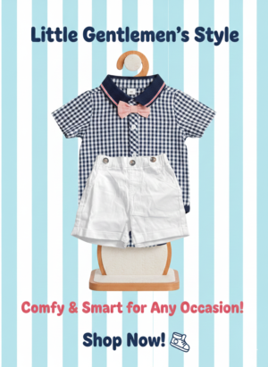 Baby Boys Smart Shirt & Shorts Outfit Set