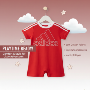 Adidas Baby Short Sleeve Romper
