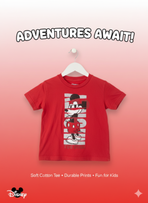 Kids Mickey Mouse Graphic T-Shirt