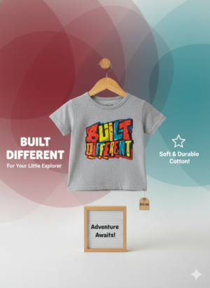 Kids Built Different Graphic T-Shirt