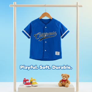California Cool Kids Jersey Shirt – Playful, Soft & Durable