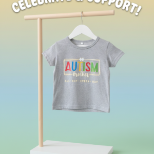 Autism Brother Kids T-Shirt – Celebrate & Support | Soft Everyday Tee