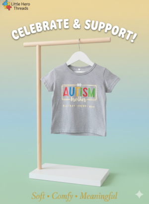 Autism Brother Kids T-Shirt – Celebrate & Support | Soft Everyday Tee