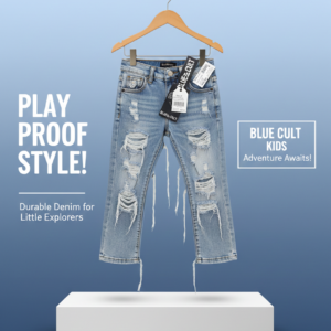 Blue Cult Kids Distressed Denim Jeans