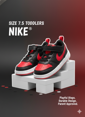 Nike Toddler Low-Top Sneakers – Size 7.5