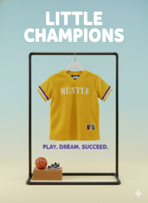 Hustle Champion Toddler Graphic Tee
