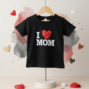 I ♥ Mom” Toddler Shirt: