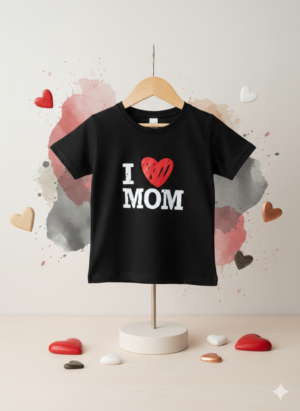 I ♥ Mom” Toddler Shirt:
