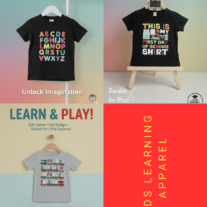 Kids Learning Apparel