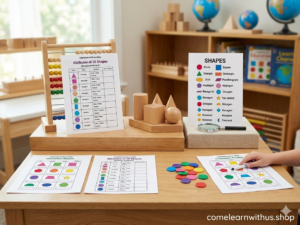 Master the Geometry: Interactive Shapes Learning Kit