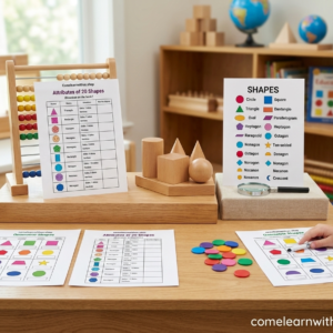 Master the Geometry: Interactive Shapes Learning Kit