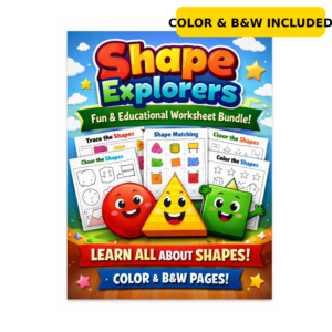 Shape Explorers Activity Pack